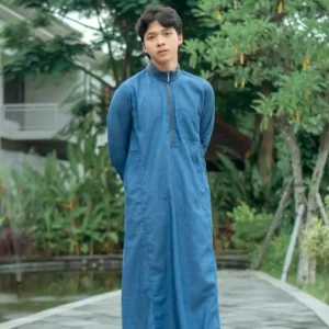 JUBAH ALVA DENIM SLIMFIT PRIA